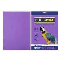 Бумага Buromax А4, 80g, INTENSIVE violet, 20sh Фото
