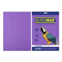 Бумага Buromax А4, 80g, INTENSIVE violet, 20sh Фото