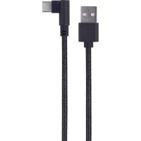 Дата кабель Cablexpert USB 2.0 AM to USB-C 0.2m corner Фото