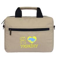 Сумка для ноутбука Porto 12'' PN12 LoveUkraine Beige Фото