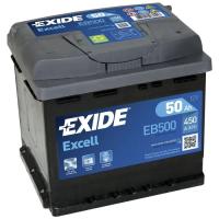 Аккумулятор автомобильный EXIDE EXCELL 50A Фото