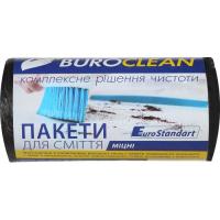 Пакеты для мусора Buroclean EuroStandart прочные черные 35 л 50 шт. Фото