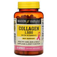 Витаминно-минеральный комплекс Mason Natural Коллаген 1500 мг, Collagen, 120 капсул Фото