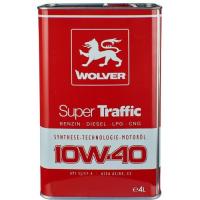 Моторное масло Wolver Super Traffic 10W-40 4л Фото