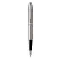 Ручка перьевая Parker SONNET 17 Stainless Steel CT FP F Фото