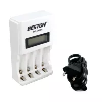 Зарядний пристрій для акумуляторів Beston BST-C903W 4slots for AA/AAA, Ni-MH/Ni-CD Фото