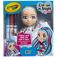 Набір для творчості Crayola Colour n Style Стильні дівчата Скай Фото