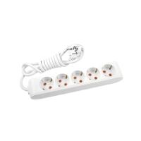 Сетевой удлинитель Panasonic X-tendia із заземленням 5 розеток, 5м Фото