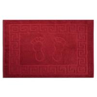 Рушник Home Line махровий (килимок) Ніжки червоний 50х70 см Фото