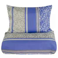 Постільна білизна Home Line Мармур зелений 50х70 см бязь полуторний Фото