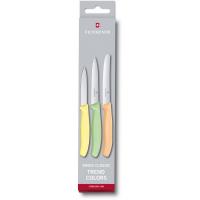 Набір ножів Victorinox SwissClassic Paring Set 3 шт Light Yellow, Green, Фото