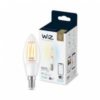 Умная лампочка WiZ E14 4.9W(40W 470Lm) C35 2700-6500 філаментна Wi-Fi Фото