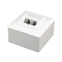 Компьютерная розетка Cablexpert RJ45x2 FTP cat.6 Фото