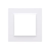 Рамка Simon 1x, белая Фото