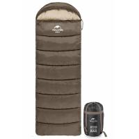 Спальный мешок Naturehike U350 NH20MSD07 Hollow Cotton Right Brown Фото