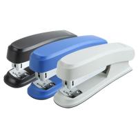 Степлер Comix пластиковый, 20 листов, скобы №24, 26, черный Фото