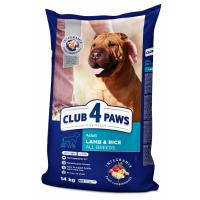 Сухий корм для собак Club 4 Paws Преміум. Ягня і рис 14 кг Фото