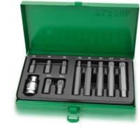 Набор бит Toptul Spline 11ед. M5-M12 10мм Фото