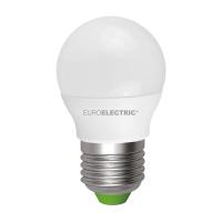 Лампочка EUROELECTRIC LED G45 5W E27 4000K 220V Фото
