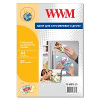 Бумага WWM A4 magnetic, glossy, 20л Фото