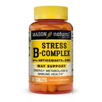 Вітамінно-мінеральний комплекс Mason Natural B-комплекс от стресса с антиоксидантами и цинком, Фото