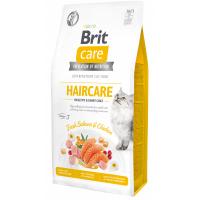 Сухий корм для кішок Brit Care Cat GF Haircare Healthy and Shiny Coat 7 кг Фото