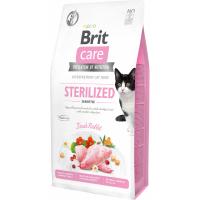 Сухий корм для кішок Brit Care Cat GF Sterilized Sensitive 7 кг Фото