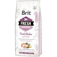 Сухий корм для собак Brit Fresh Chicken/Potato Puppy 12 кг Фото