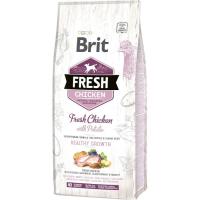 Сухой корм для собак Brit Fresh Chicken/Potato Puppy 12 кг Фото
