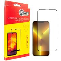 Стекло защитное Dengos SuperD для IPhone 13 Pro Max (black) Фото