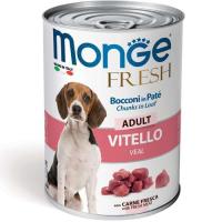 Консервы для собак Monge Dog Fresh телятина 400 г Фото