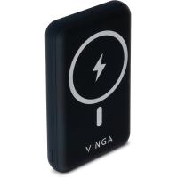 Батарея универсальная Vinga 10000 mAh Wireless Magnetic QC+PD Фото