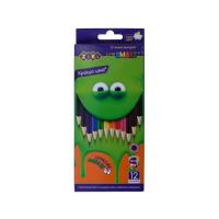 Карандаши цветные ZiBi Smart line 12 кольорів Фото