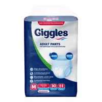 Підгузки для дорослих Giggles Medium 70-120 см 30 шт Фото