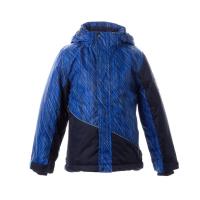 Куртка Huppa ALEX 1 17800130-1 синій з принтом/темно-синій 128 Фото