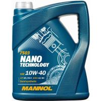 Моторное масло Mannol NANO TECHNOLOGY 5л 10W-40 Фото
