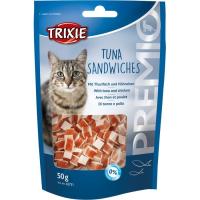 Ласощі для котів Trixie Premio Tuna Sandwiches тунець 50 г Фото