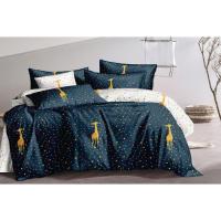 Простынь MirSon Сатин 22-1167 Pansy 150х220 см Фото