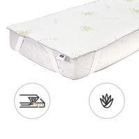 Наматрасник MirSon №1045 Alberto Тенсель (Modal) Aloe Vera 70х140 см Фото