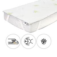 Наматрасник MirSon №1047 Alberto Тенсель (Modal) Seasons Aloe Vera 60 Фото