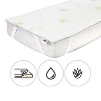 Наматрасник MirSon №1048 Alberto Тенсель (Modal) Aloe Vera 120х190 см Фото