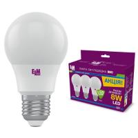 Лампочка ELM B55 8W PA10 E27 4000K 3шт. Фото