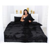 Постільна білизна MirSon Велюр Winter Frost 28-0007 Black Velvet Євро Фото