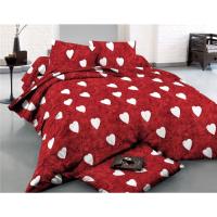 Постельное белье MirSon Сатин 22-1275 Marble heart Семейный Фото