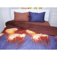 Постельное белье MirSon Сатин 22-1324 Adam Евро Фото