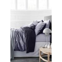 Постельное белье MirSon Сатин Premium Smoke 0251+0240 2х160х220 Фото