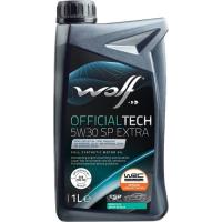 Моторное масло Wolf OFFICIALTECH 5W30 C3 SP EXTRA 1л Фото