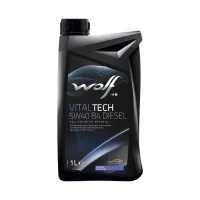 Моторное масло Wolf VITALTECH 5W40 B4 DIESEL 1л Фото