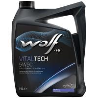 Моторное масло Wolf VITALTECH 5W50 5л Фото