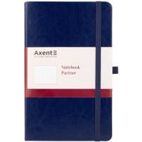 Книга записная Axent Partner Lux, 125x195 мм, 96 листов, клетка, тверда Фото